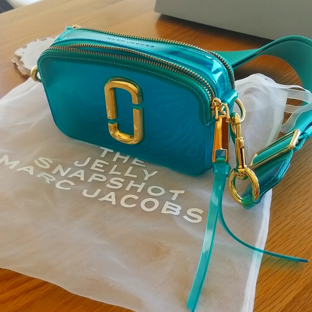 Marc Jacob's Jelly Snapshot bag in blue